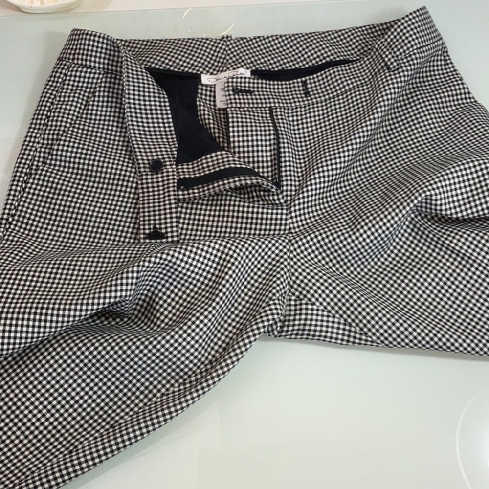 Oscar de la Renta Resort High Rise Wool Blend Pants - Picture 7 of 13